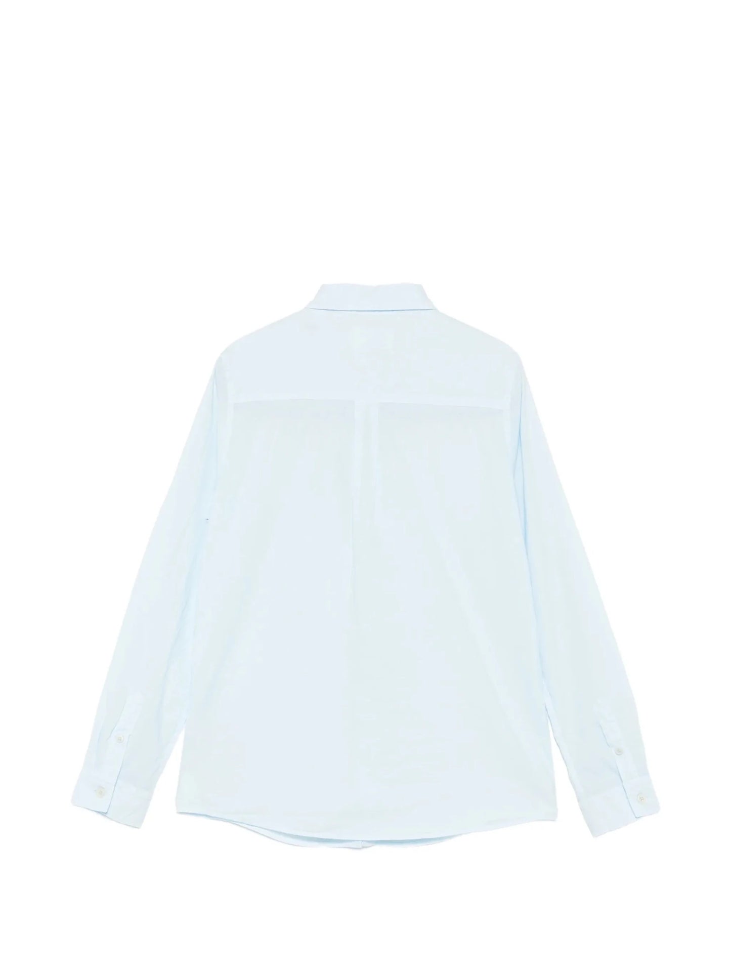 CAMICIA AZZURRA E CON LOGO MC2 SAINT BARTH - Angel Luxury