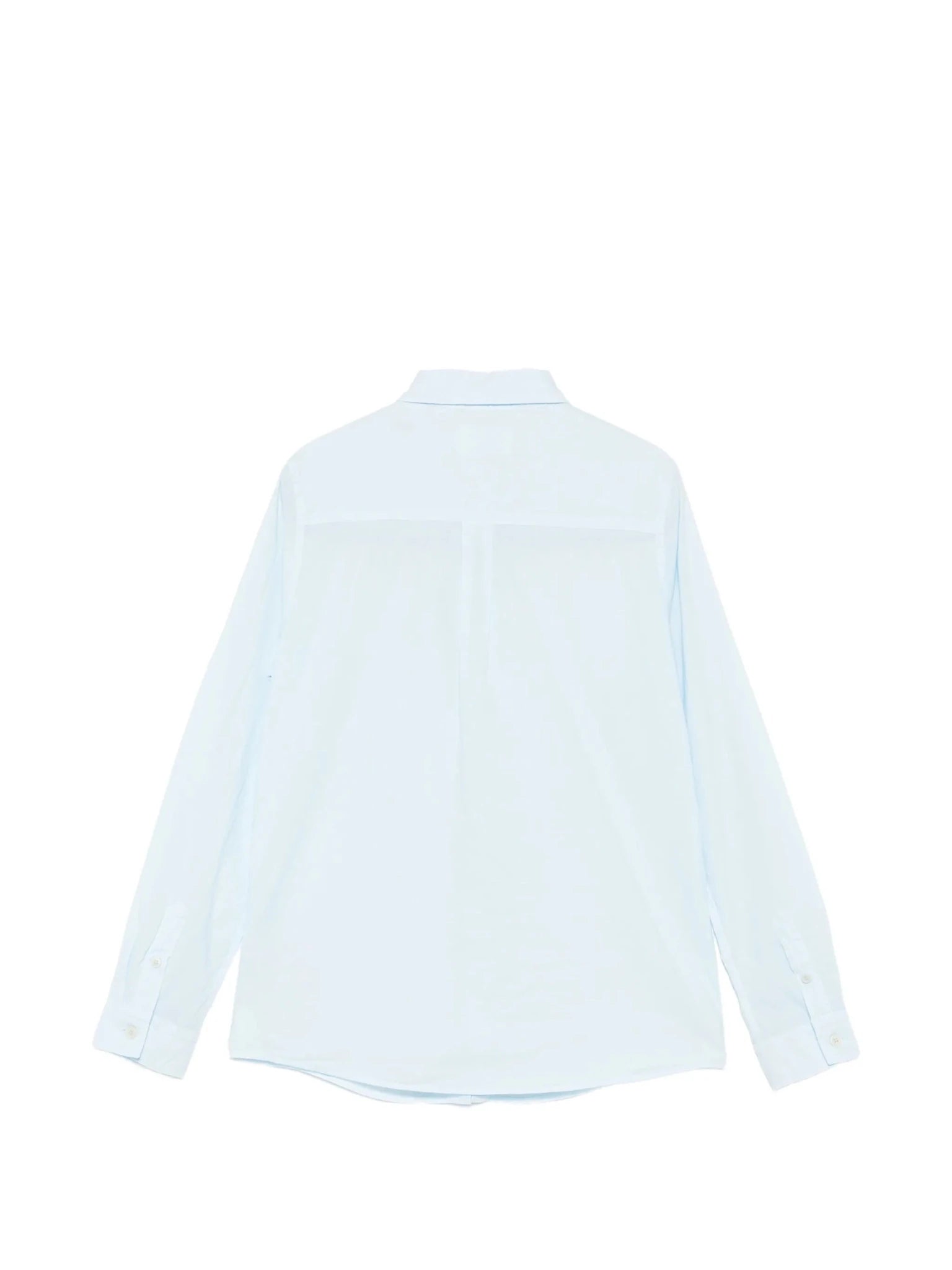 CAMICIA AZZURRA E CON LOGO MC2 SAINT BARTH - Angel Luxury
