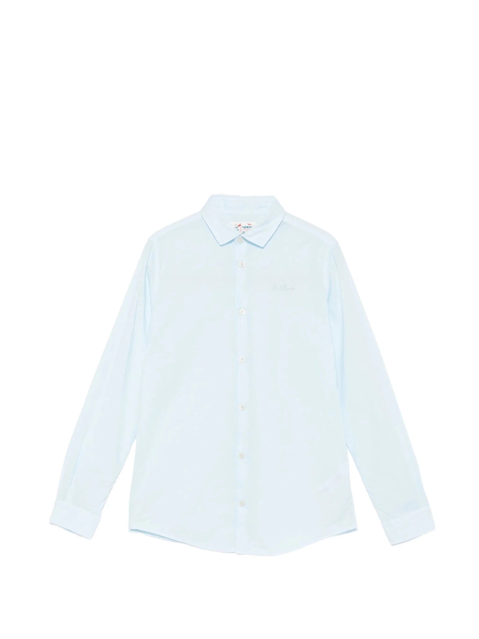 CAMICIA AZZURRA E CON LOGO MC2 SAINT BARTH - Angel Luxury