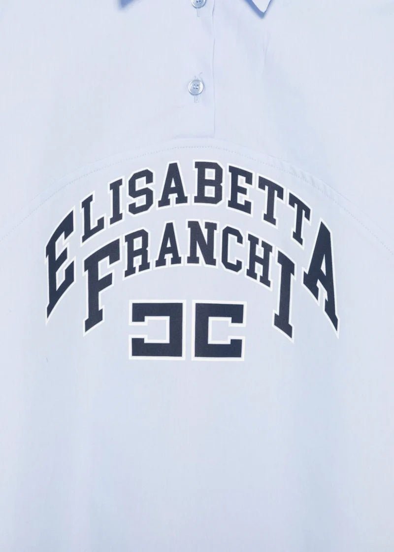 CAMICIA AZZURRA ELISABETTA FRANCHI - Angel Luxury