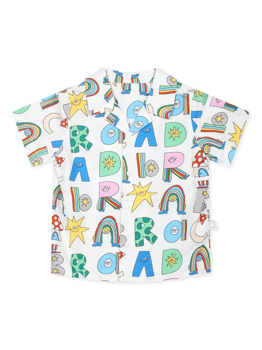 CAMICIA BIANCA CON FANTASIA STELLA MCCARTNEY - Angel Luxury
