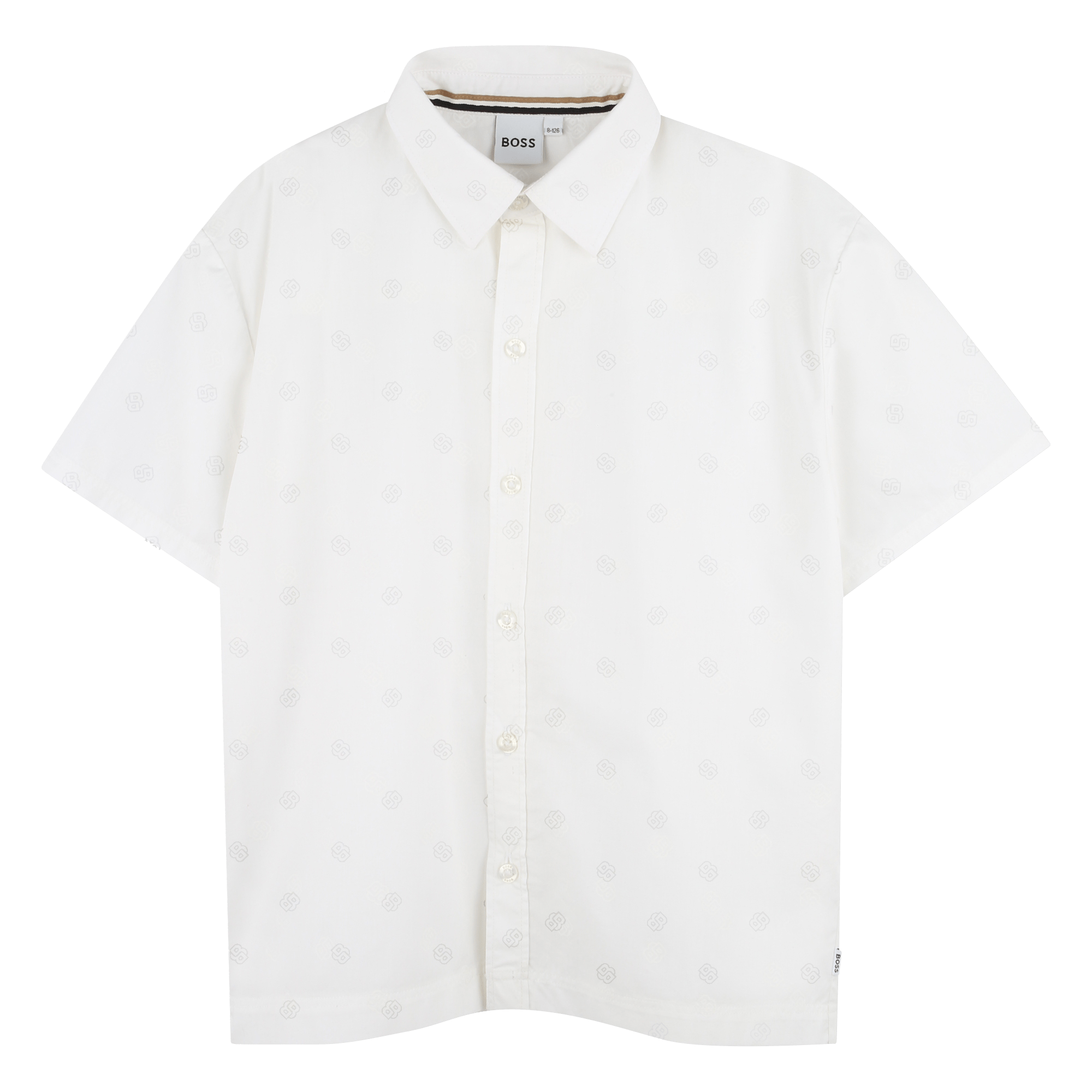 CAMICIA BIANCA CON LOGO HUGO BOSS - Angel Luxury