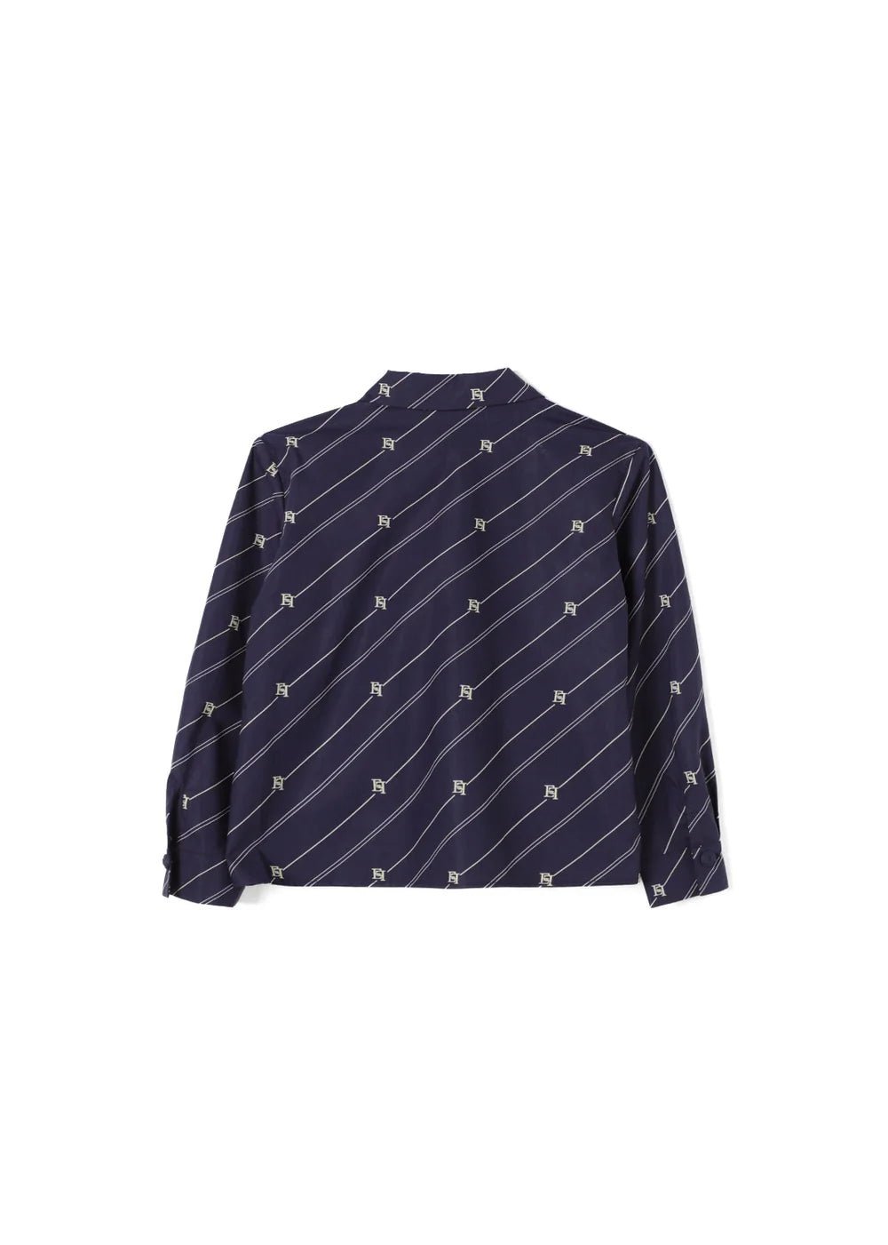 CAMICIA BLU A RIGHE ELISABETTA FRANCHI - Angel Luxury