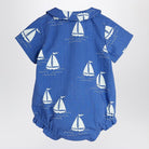 CAMICIA BODY BLU CON BARCHE MINI RODINI - Angel Luxury