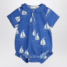 CAMICIA BODY BLU CON BARCHE MINI RODINI - Angel Luxury
