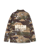 CAMICIA CAMOUFLAGE MSGM - Angel Luxury