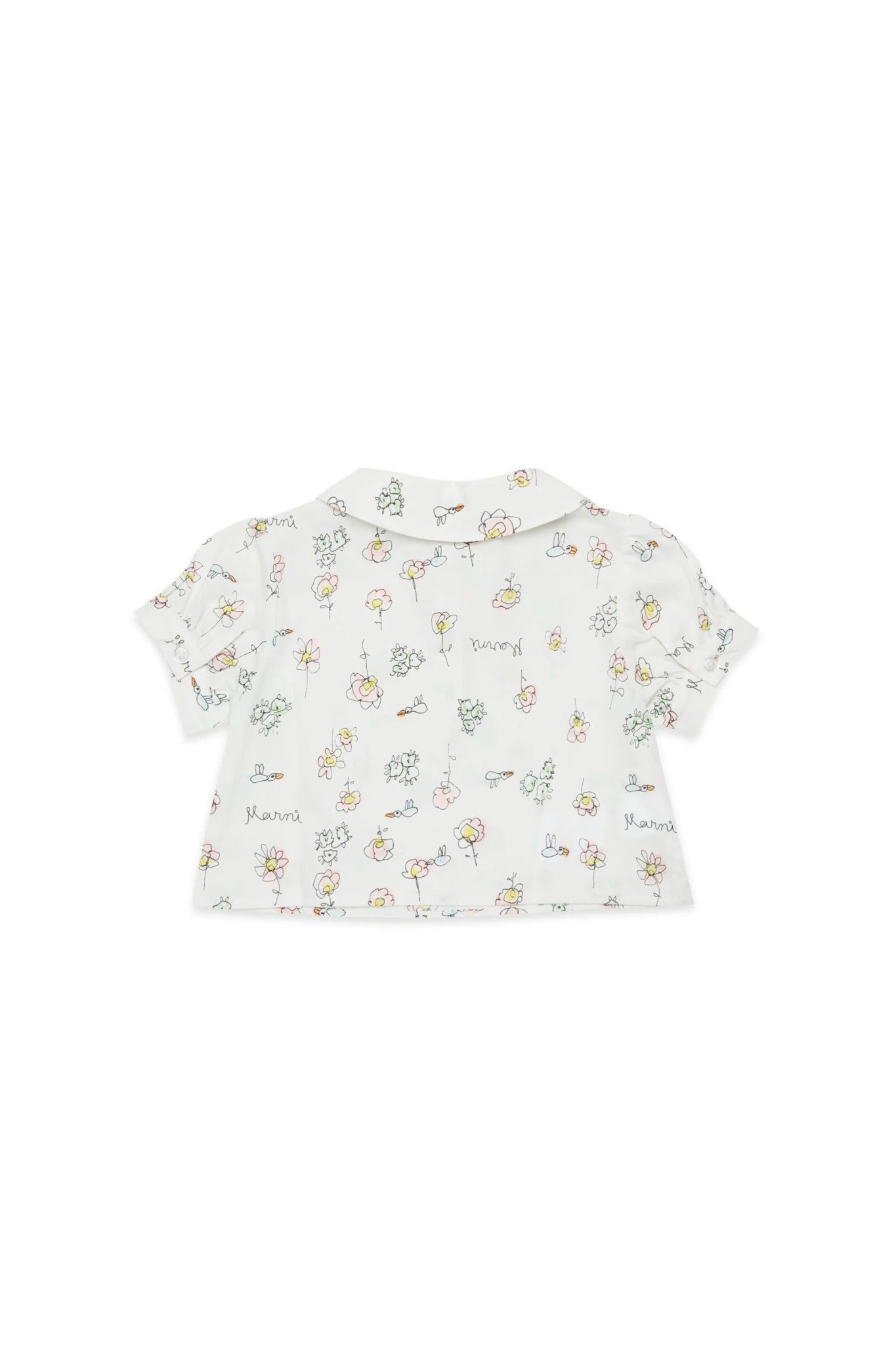 CAMICIA CON FANTASIA A FIORI MARNI - Angel Luxury