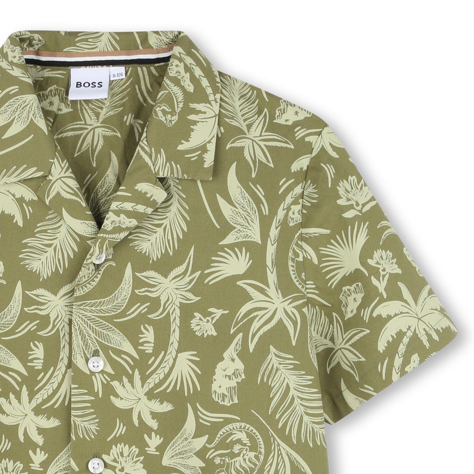 CAMICIA CON PALME VERDE HUGO BOSS - Angel Luxury