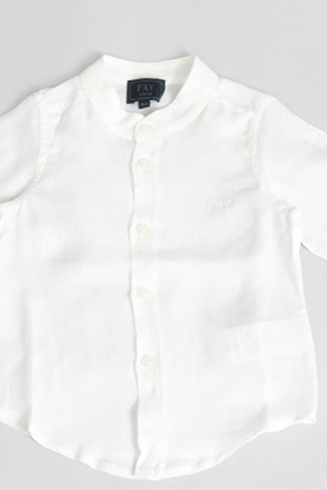 Camicia Fay in lino bianco - Angel Luxury