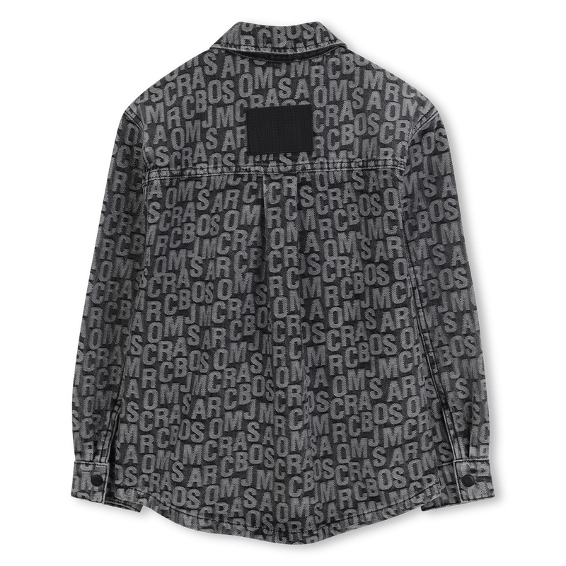 CAMICIA IN DENI NERO LOGATA MARC JACOBS - Angel Luxury