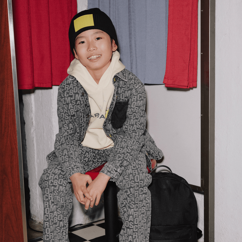 CAMICIA IN DENI NERO LOGATA MARC JACOBS - Angel Luxury