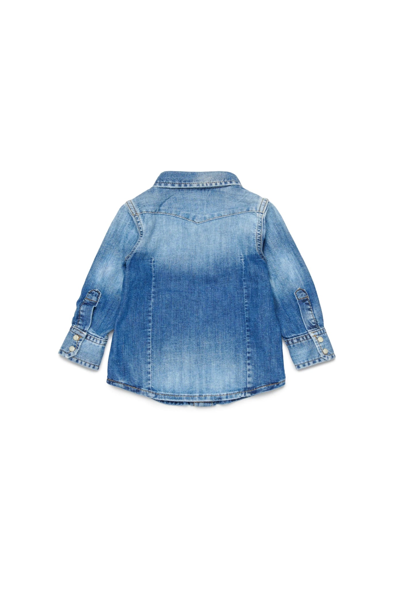 CAMICIA IN DENIM BLU DSQUARED2 - Angel Luxury