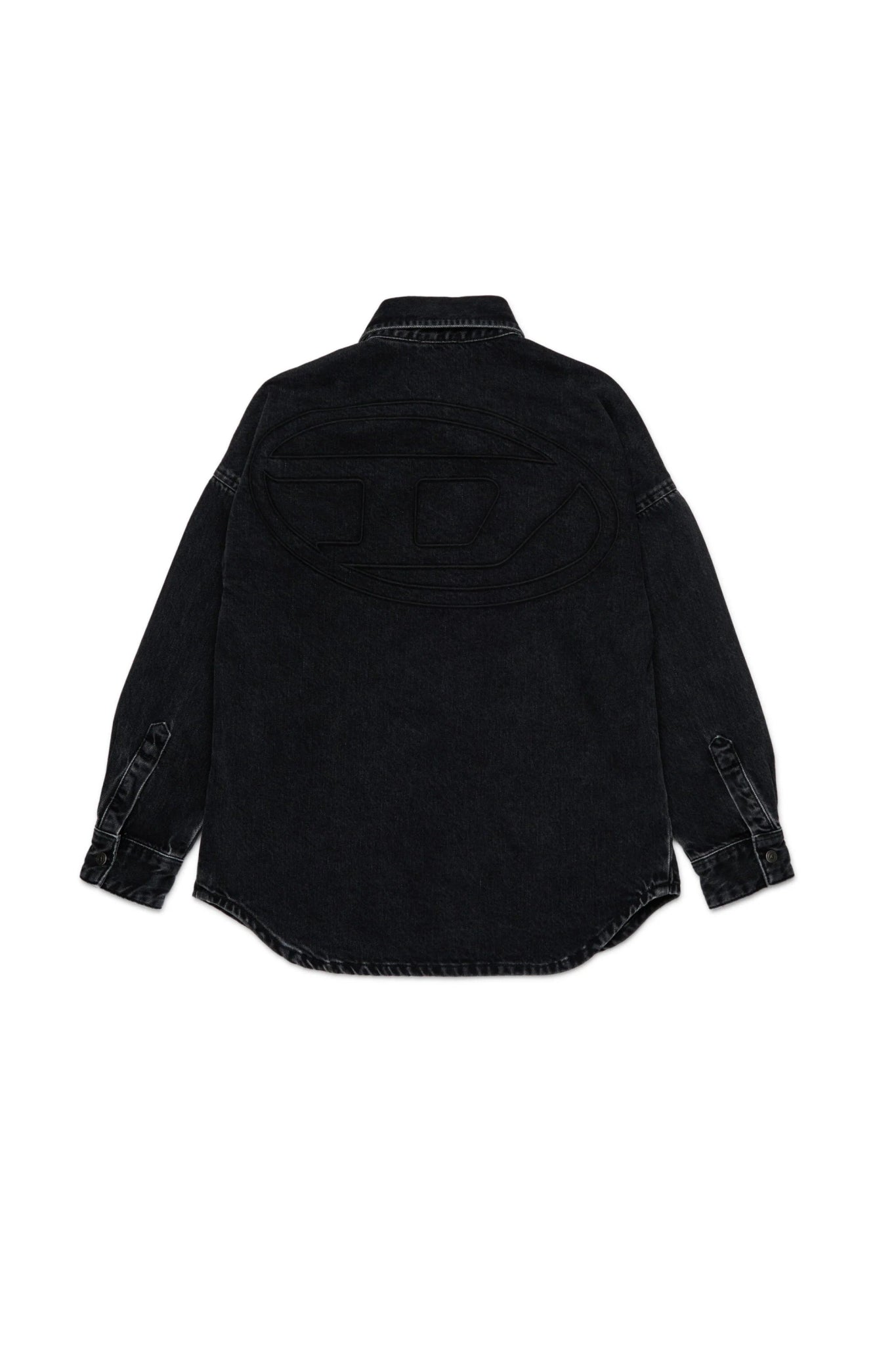 CAMICIA IN DENIM NERA DIESEL - Angel Luxury