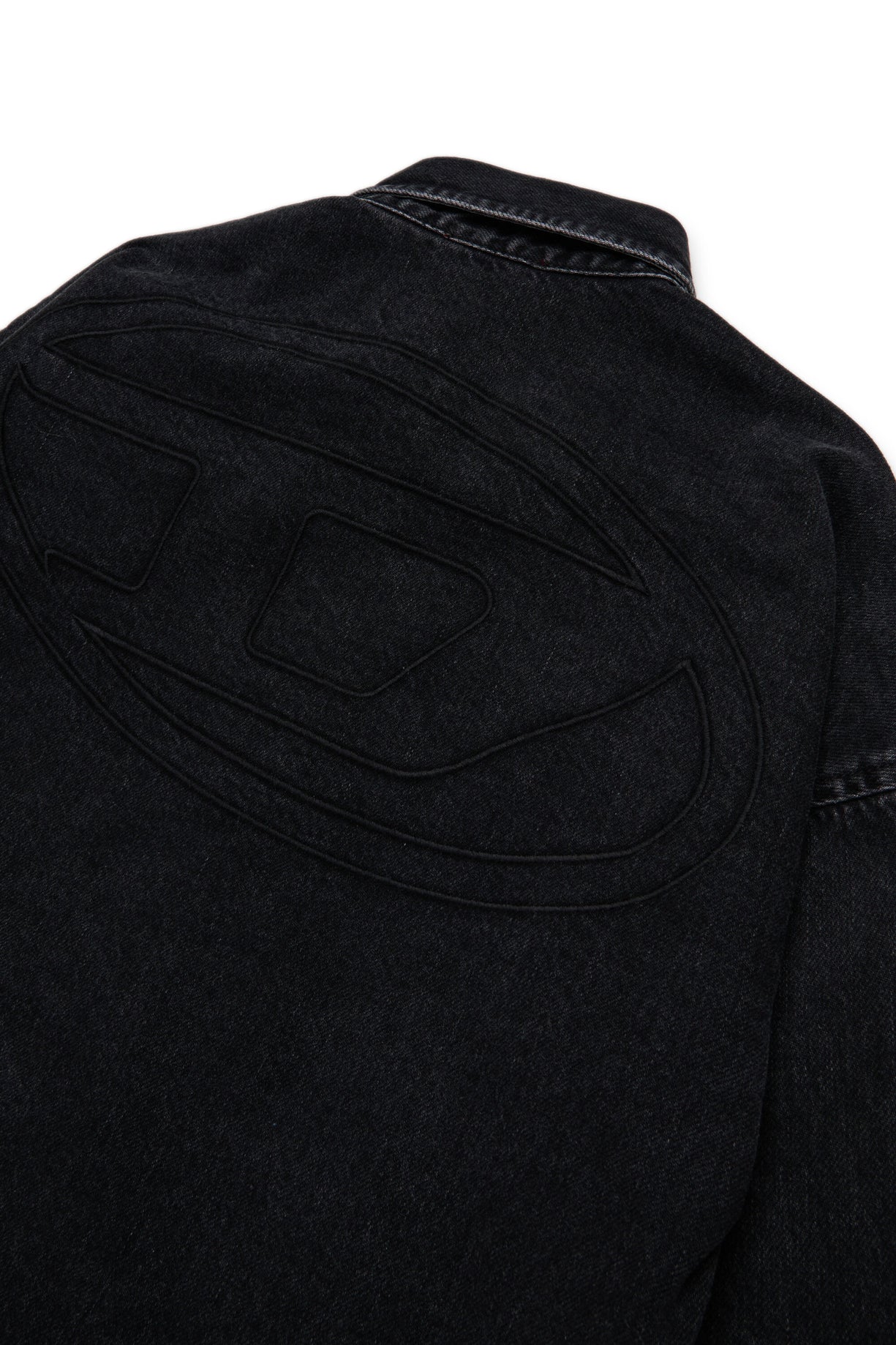 CAMICIA IN DENIM NERA DIESEL - Angel Luxury