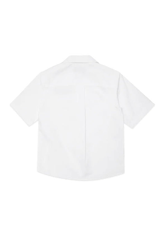 CAMICIA IN POPELINE CON PATCH LOGO SURF DSQUARED2 - Angel Luxury
