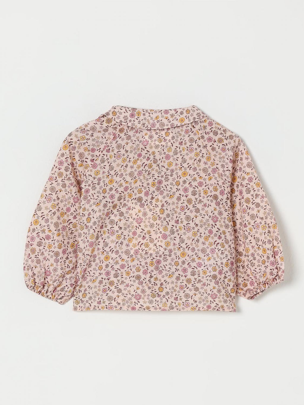 CAMICIA PER NEONATA ROSA FLOREALE TEDDY&MINOU - Angel Luxury