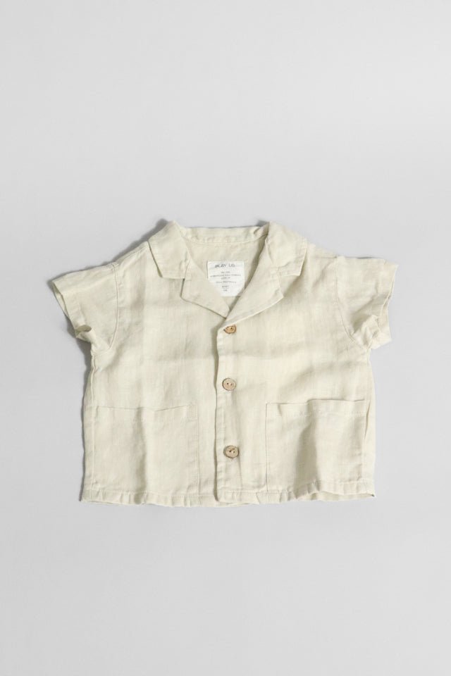 Camicia Play Up beige - Angel Luxury