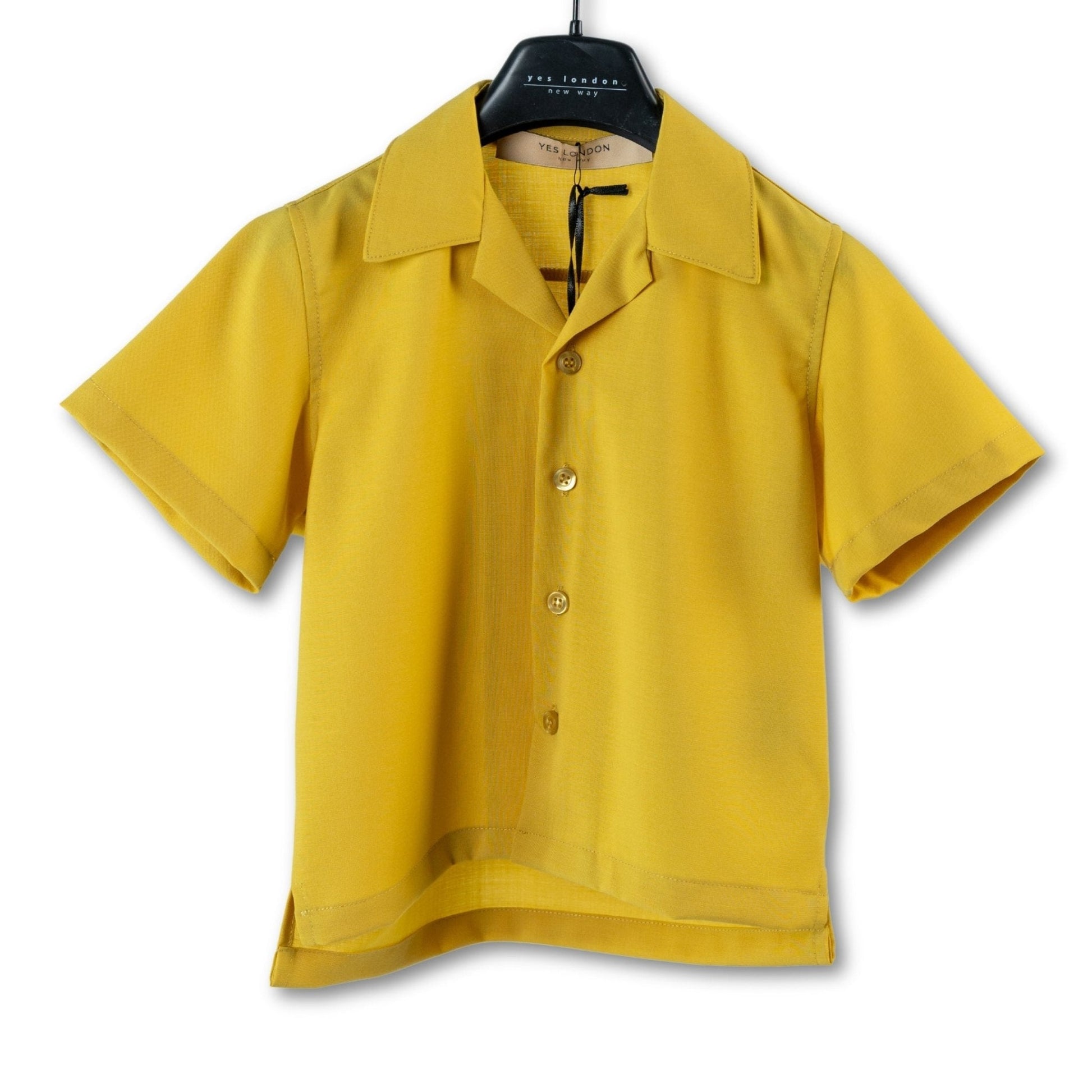 CAMICIA SENAPE YES LONDON - Angel Luxury