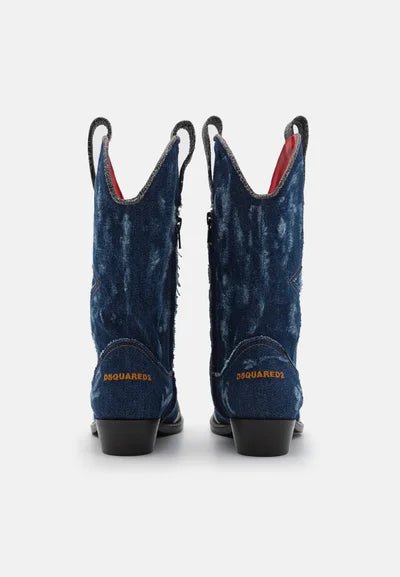 CAMPEROS IN DENIM DSQUARED2 - Angel Luxury