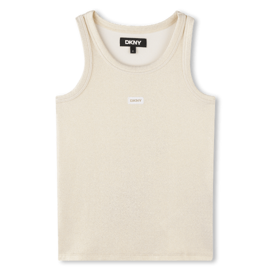 CANOTTA BRILLANTINATA ORO DKNY - Angel Luxury