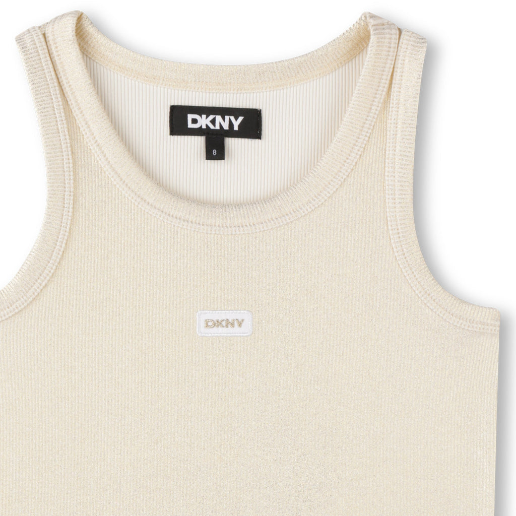 CANOTTA BRILLANTINATA ORO DKNY - Angel Luxury
