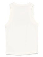 CANOTTA PANNA CON LOGO BEIGE MC2 SAINT BARTH - Angel Luxury