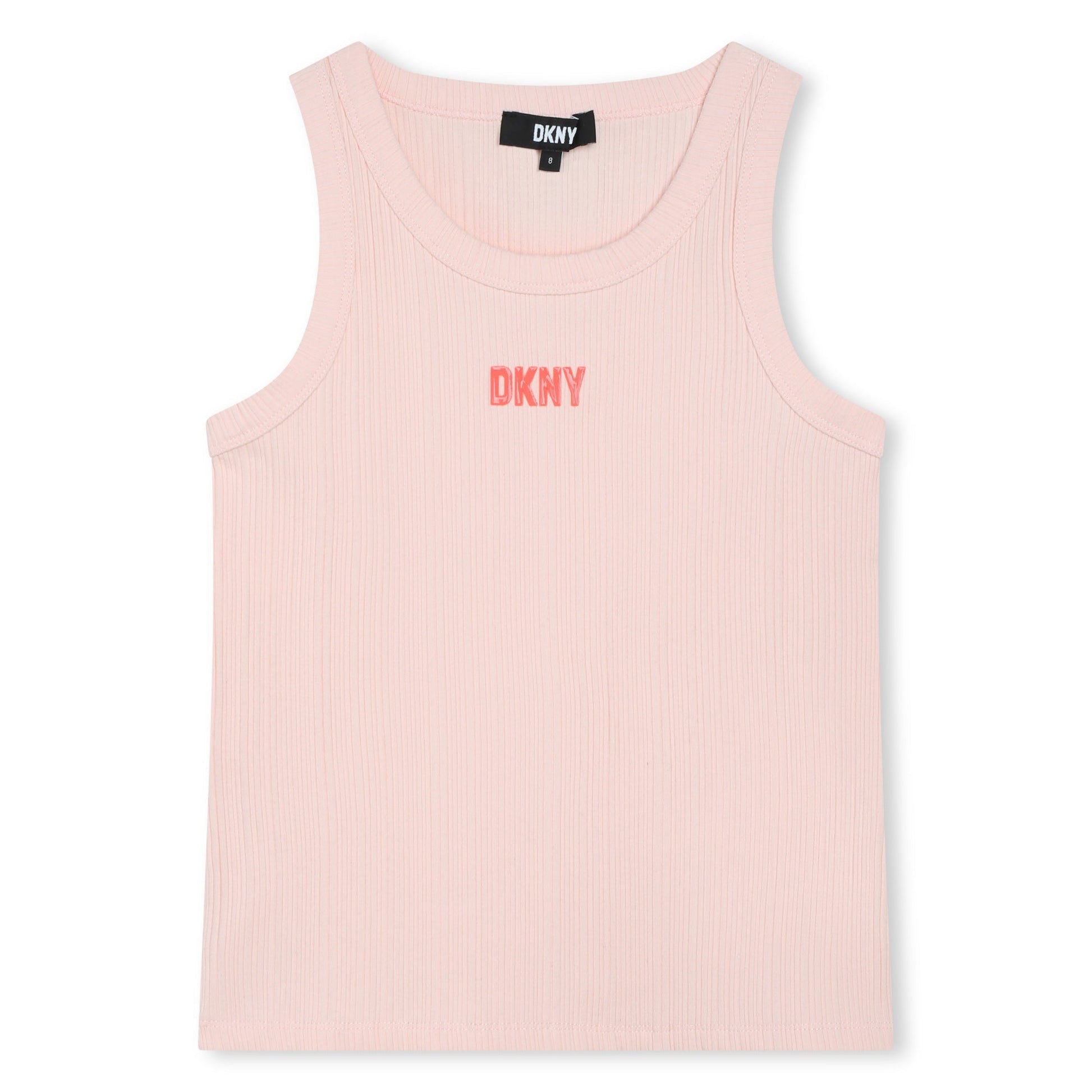 CANOTTA ROSA CON LOGO DKNY - Angel Luxury