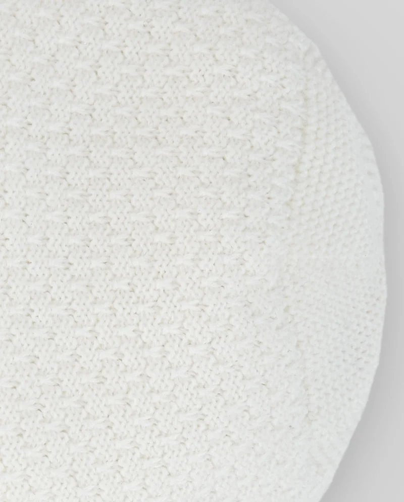 CAPPELLINO CON LACCI CREMA CON RICAMO PAZ RODRIGUEZ - Angel Luxury