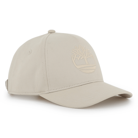 CAPPELLO BEIGE CHIARO CON LOGO IN RILIEVO TIMBERLAND - Angel Luxury