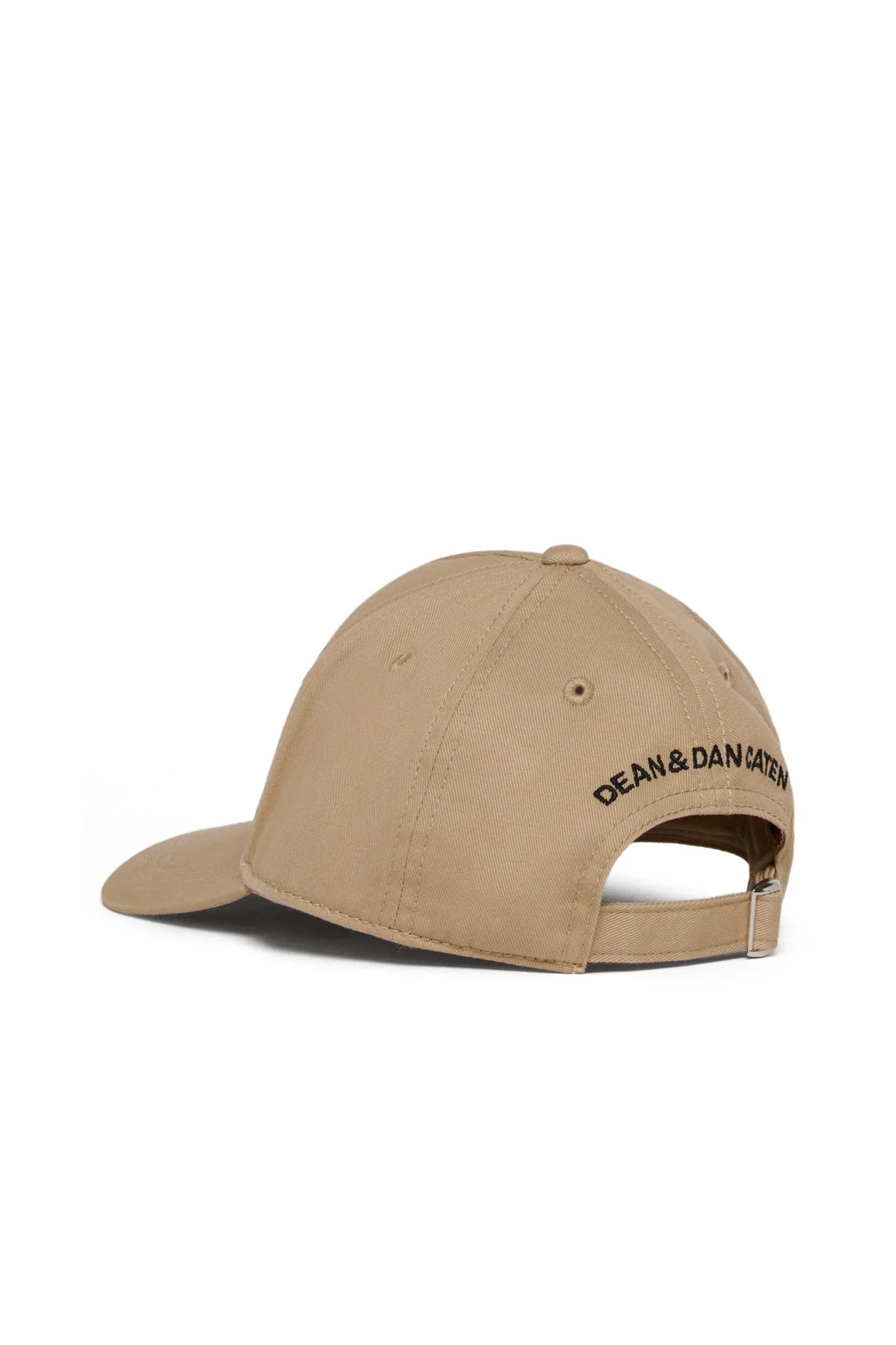 CAPPELLO BEIGE CON LOGO ROSSO DSQUARED2 - Angel Luxury