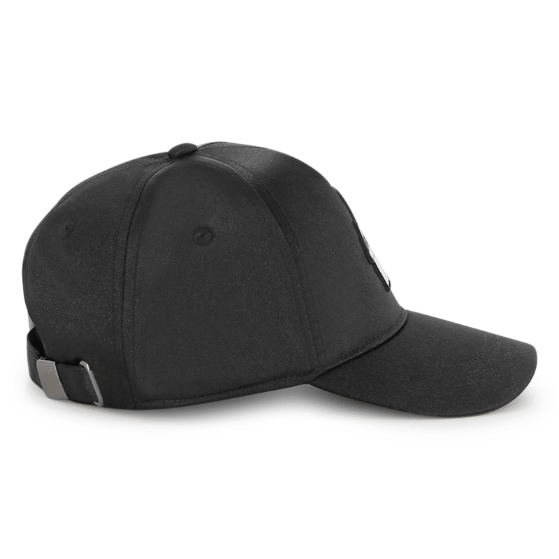 CAPPELLO CON VISIERA NERO CON DESIGN KARL LAGERFELD - Angel Luxury