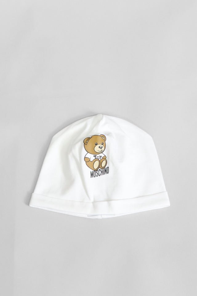 Cappello cuffia Moschino bianco - Angel Luxury