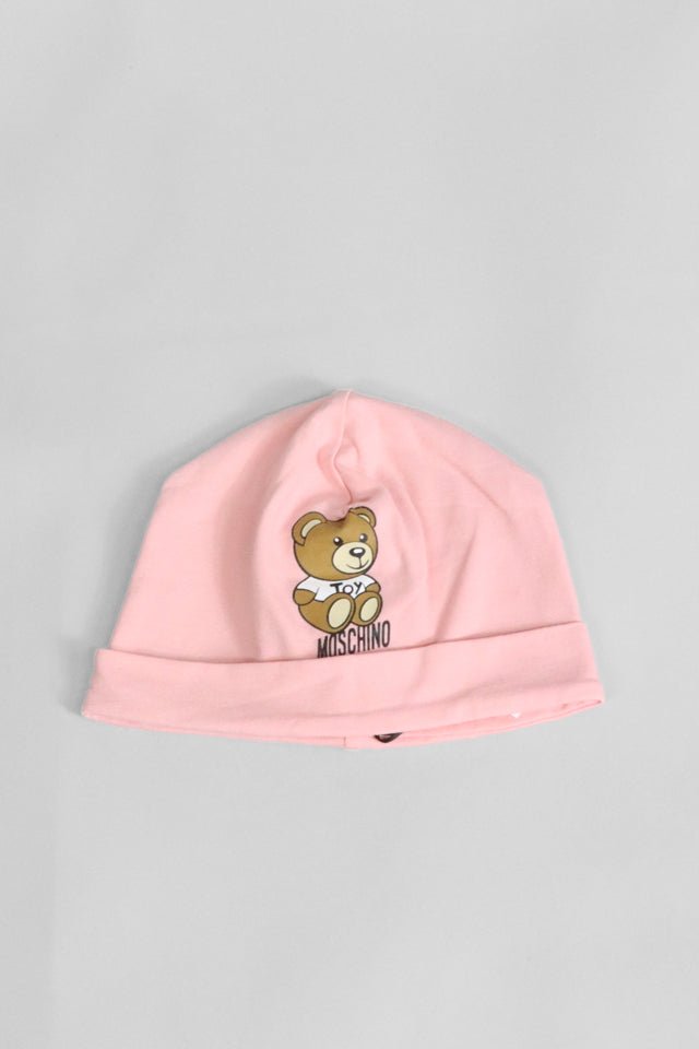 Cappello cuffia Moschino rosa - Angel Luxury