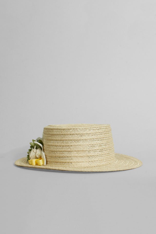 Cappello in paglia Colori Chiari beige - Angel Luxury