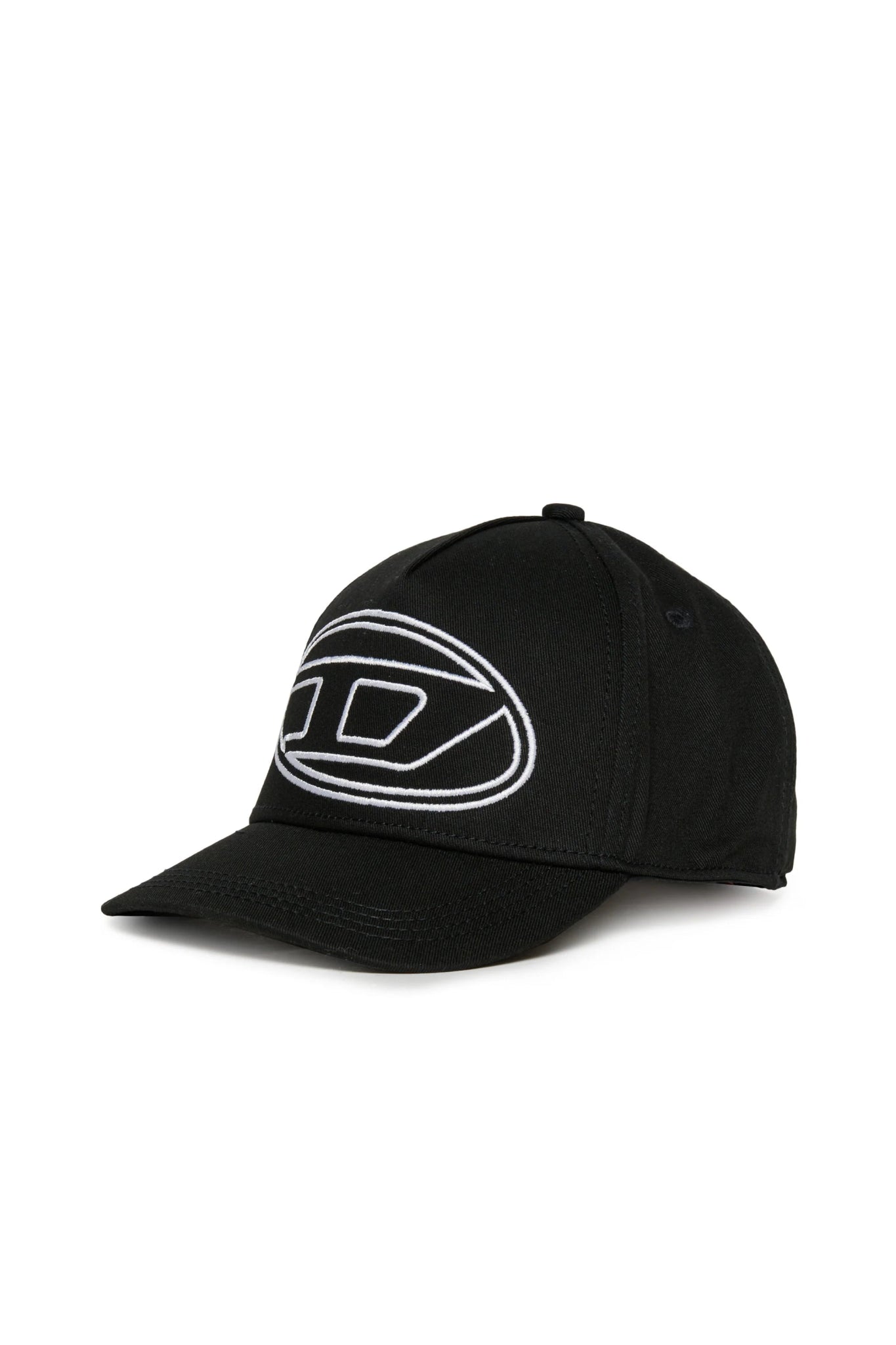 CAPPELLO NERO CON LOGO BIANCO DIESEL - Angel Luxury