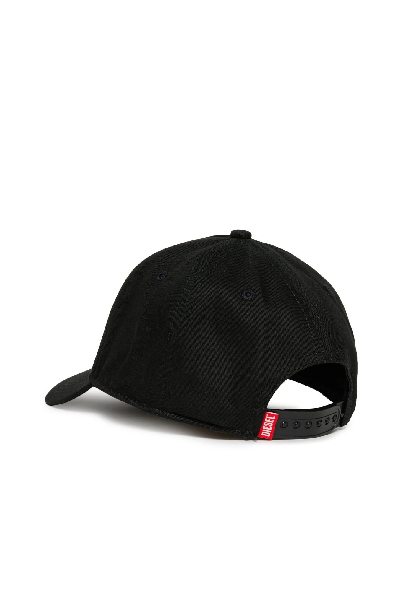 CAPPELLO NERO CON LOGO BIANCO DIESEL - Angel Luxury