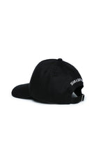 CAPPELLO NERO CON LOGO BIANCO DSQUARED2 - Angel Luxury