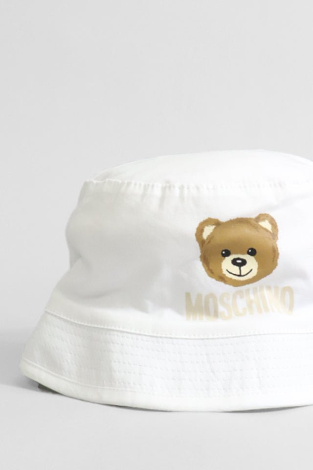 Cappello pescatore Moschino bianco - Angel Luxury