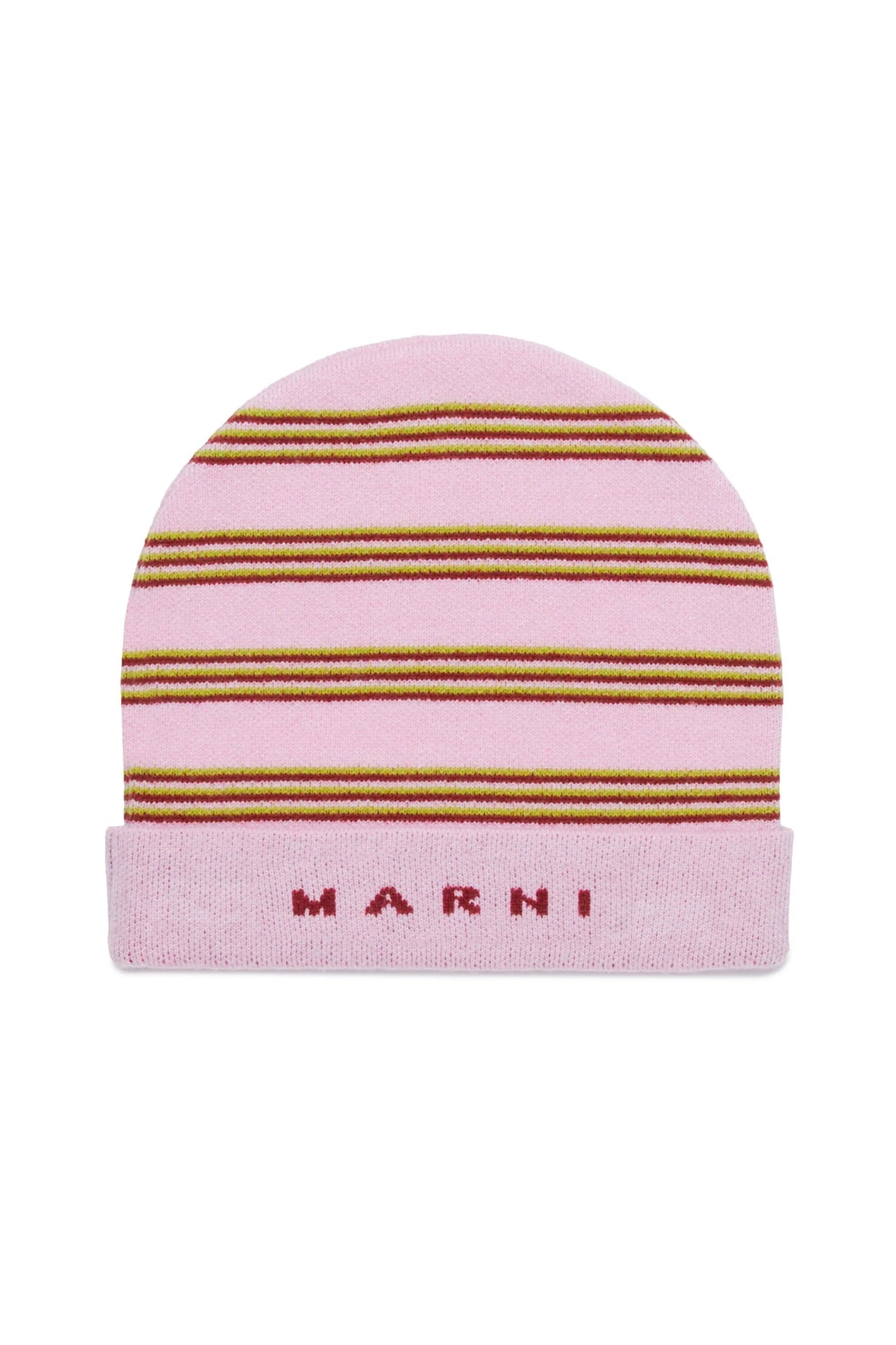 CAPPELLO ROSA A RIGHE MARNI - Angel Luxury