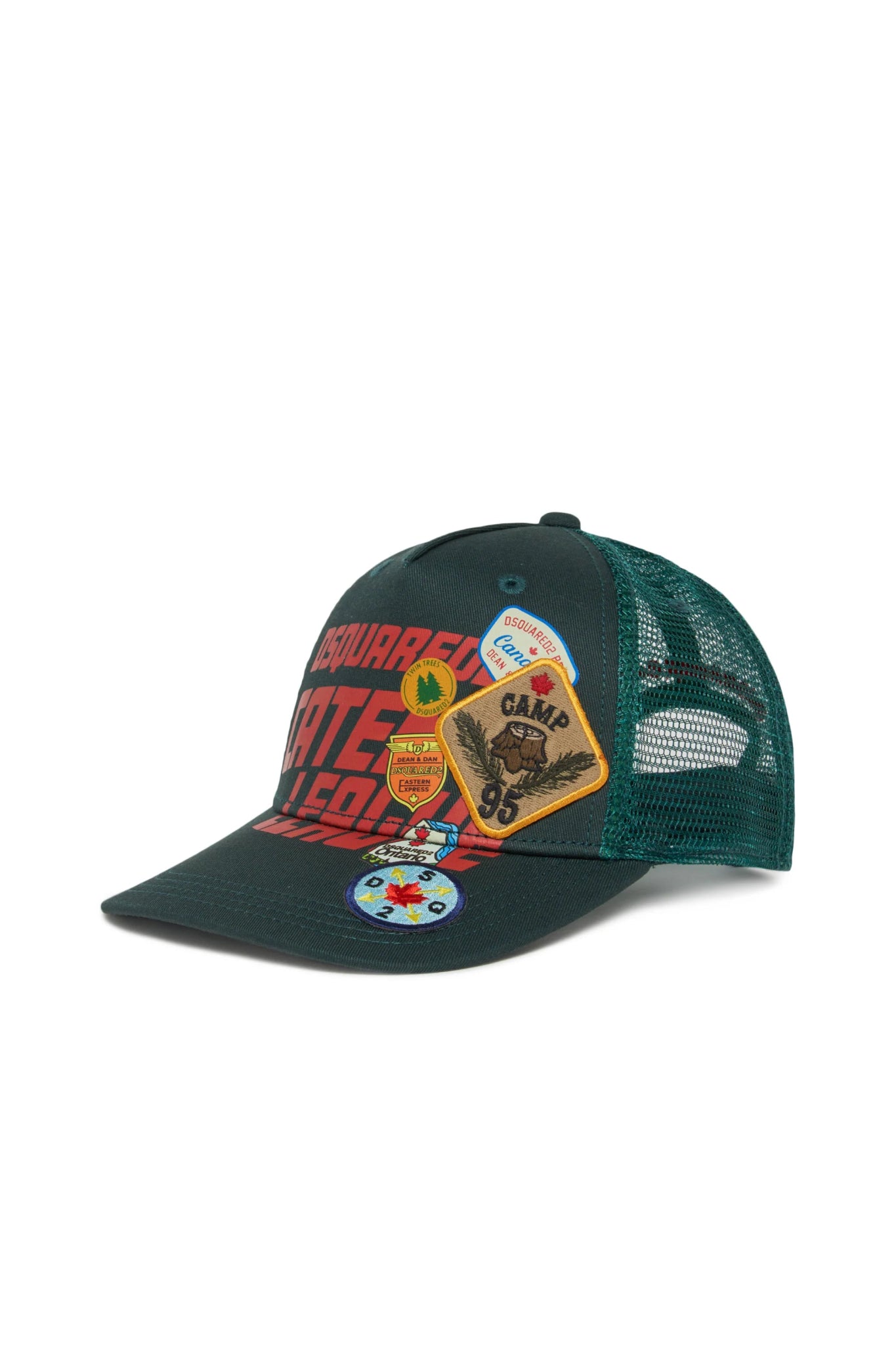 CAPPELLO VERDE LOGATO DSQUARED2 - Angel Luxury
