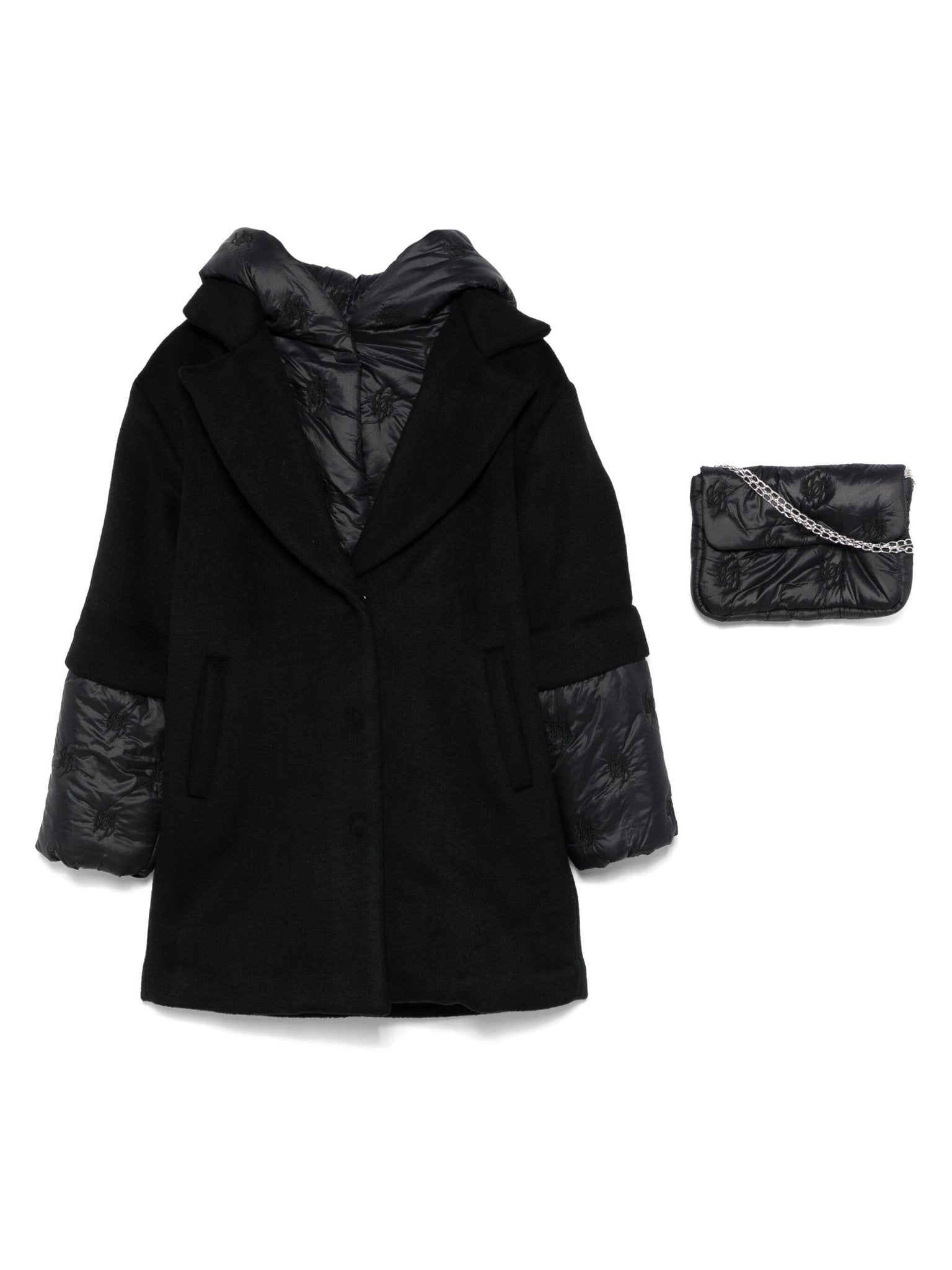 CAPPOTTO NERO MISS BLUMARINE - Angel Luxury