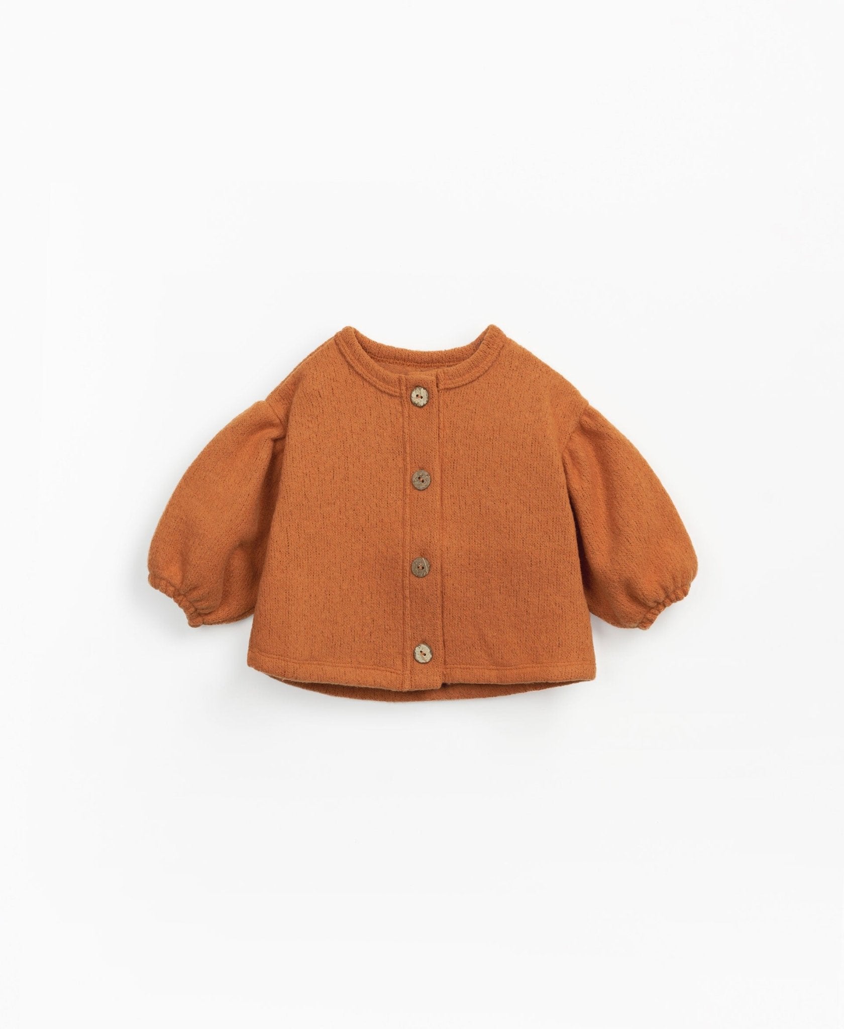 CARDIGAN ARANCIONE PLAY UP - Angel Luxury