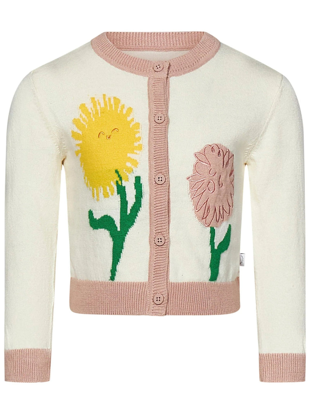 CARDIGAN BIANCO CON RICAMI STELLA MCCARTNEY - Angel Luxury