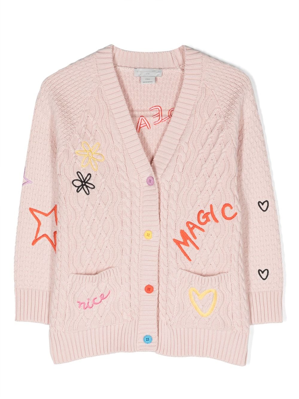 CARDIGAN CON RICAMO STELLA MCCARTNEY - Angel Luxury