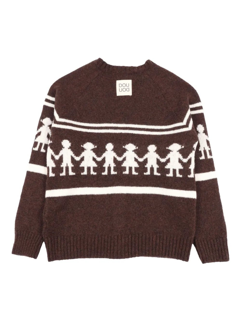 CARDIGAN MARRONE DOUUOD - Angel Luxury