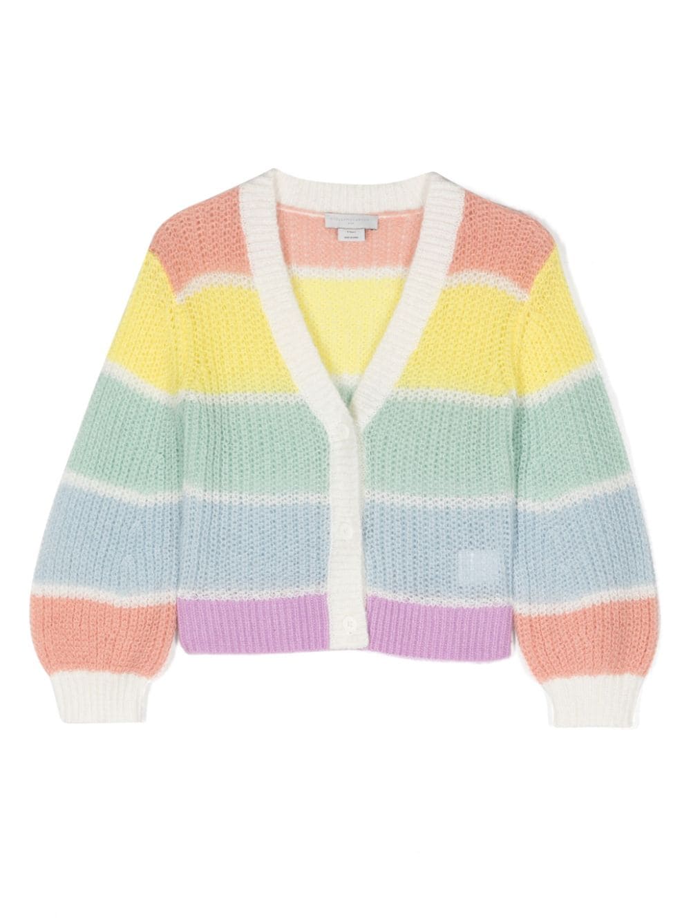 CARDIGAN MULTICOLOR A RIGHE STELLA MCCARTNEY - Angel Luxury