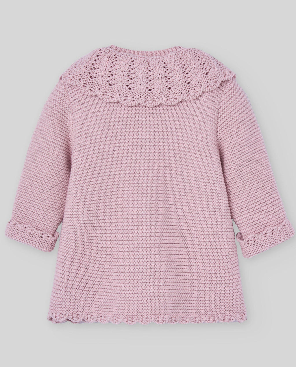CARDIGAN ROSA IN LANA PAZ RODRIGUEZ - Angel Luxury