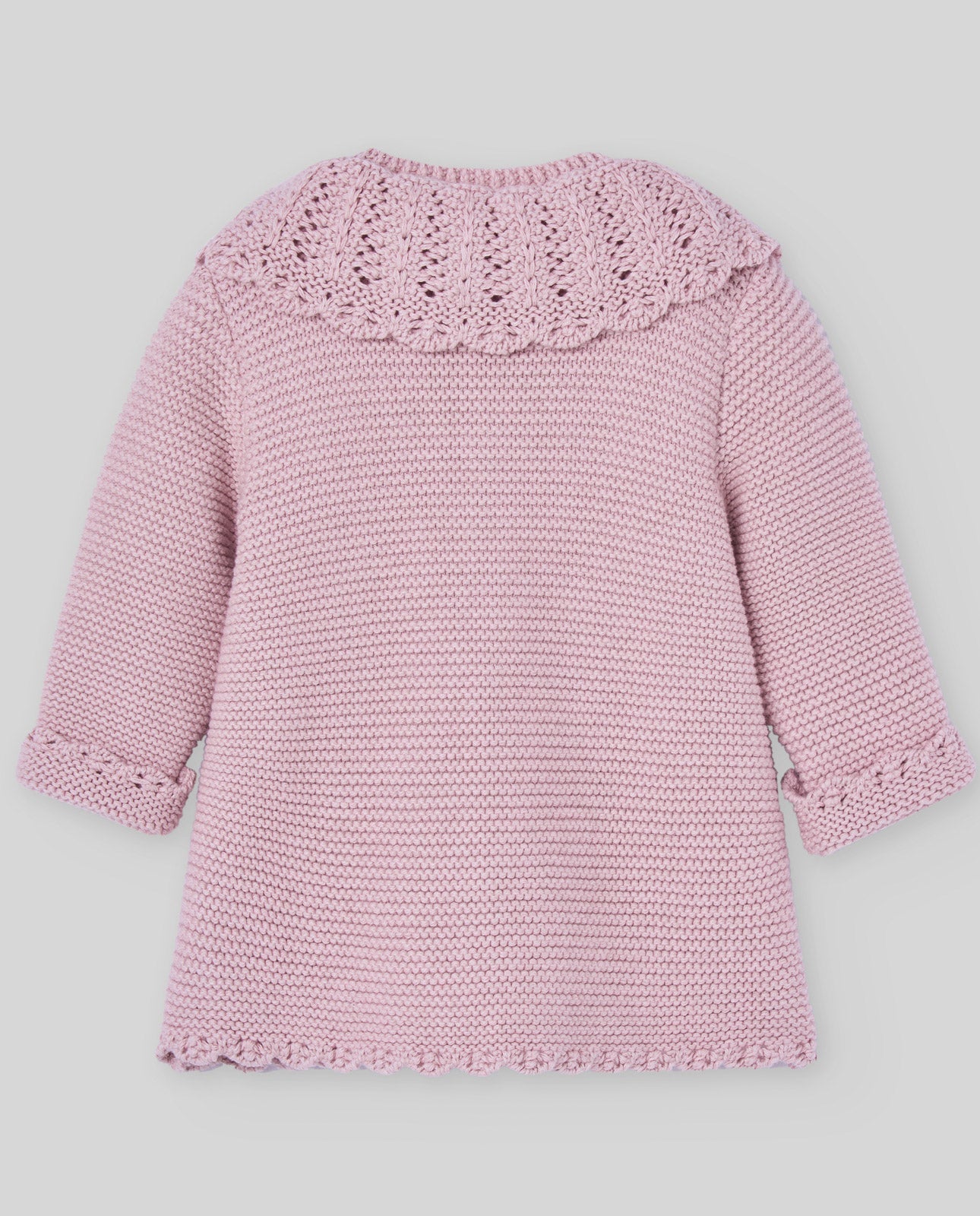 CARDIGAN ROSA IN LANA PAZ RODRIGUEZ - Angel Luxury