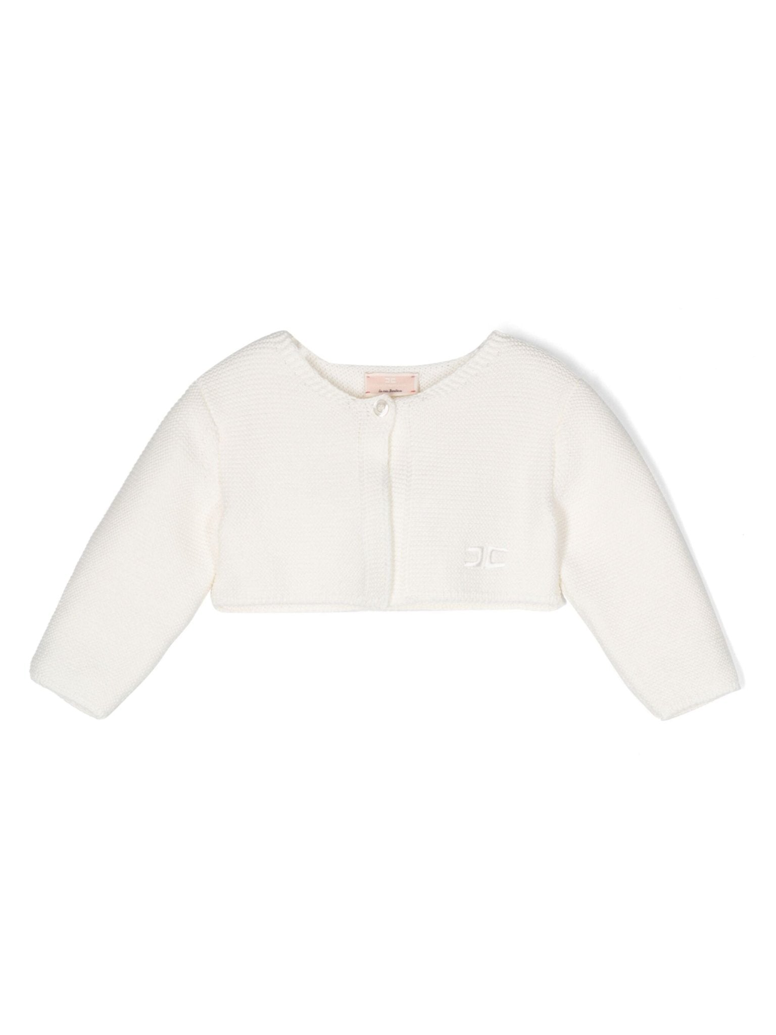 CARDIGAN TRICOT PANNA ELISABETTA FRANCHI - Angel Luxury