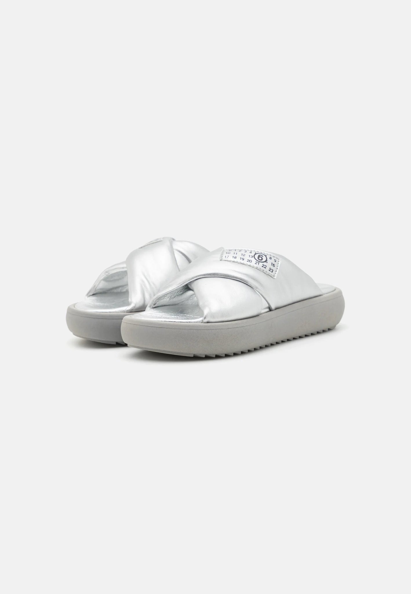 CIABATTA ARGENTO MAISON MARGIELA - Angel Luxury